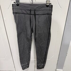 Aerie Black and White Joggers